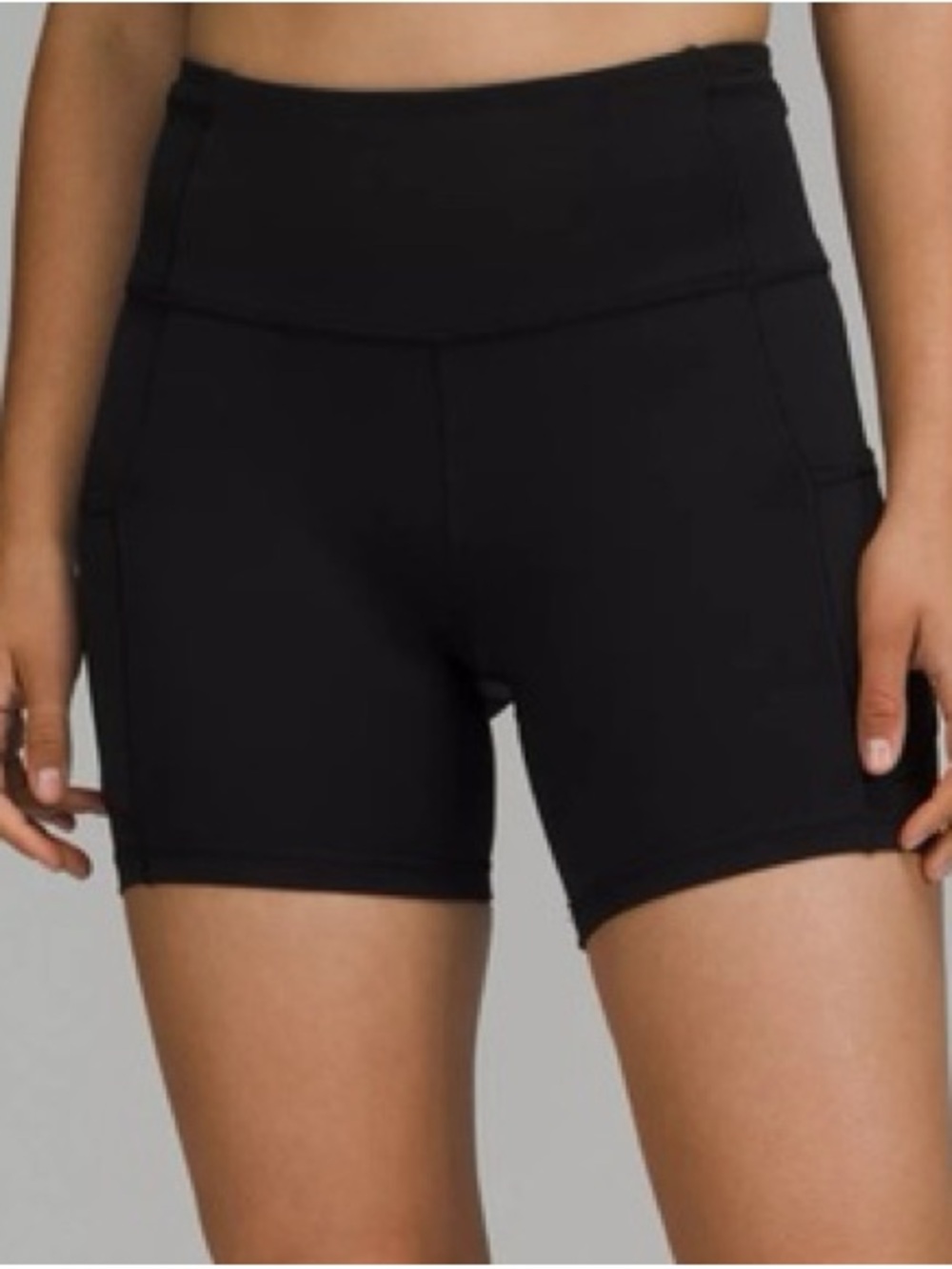 LULULEMON High-Waist Black Women’s Active Shorts